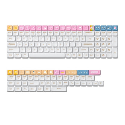 NuPhy - Numoji nSA Profile Dye-sub PBT Keycaps - Niskoprofilowe Nasadki do Klawiatury