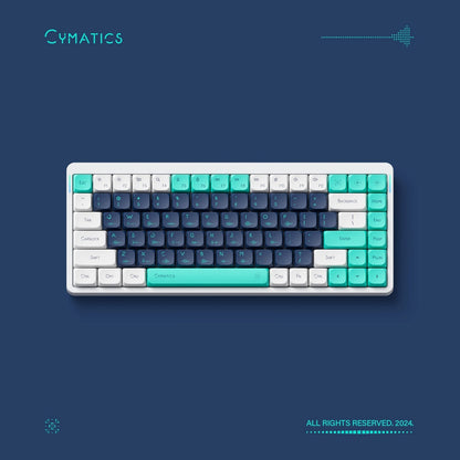 NuPhy - Cymatics nSA Profile Dye-sub PBT Keycaps - Niskoprofilowe Nasadki do Klawiatury