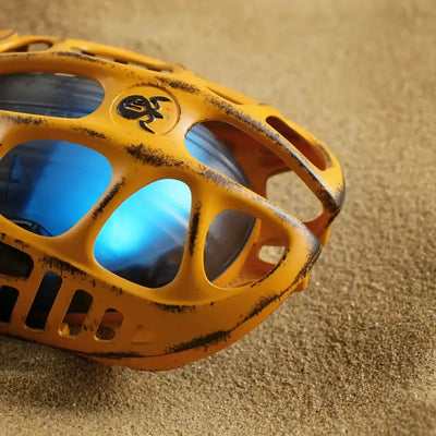 GravaStar - Mercury X Pro Special Edition Battle Worn-Yellow Wireless Gaming Mouse - Bezprzewodowa Myszka Gamingowa