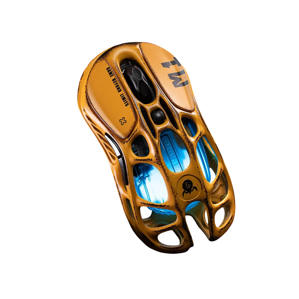 GravaStar - Mercury M1 Pro Special Edition Combat Yellow - Wireless Gaming Mouse - Bezprzewodowa Myszka Gamingowa