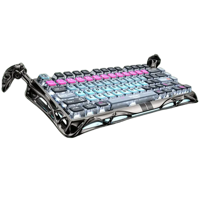 GravaStar - Mercury V75 Pro Cyberpunk Wired Magnetic Keyboard - Przewodowa Klawiatura Magnetyczna