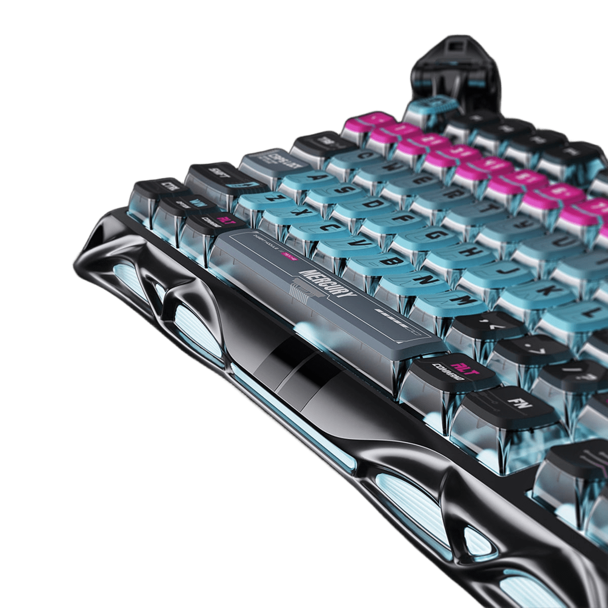 GravaStar - Mercury V75 Pro Cyberpunk Wired Magnetic Keyboard - Przewodowa Klawiatura Magnetyczna