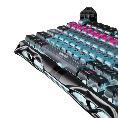GravaStar - Mercury V75 Pro Cyberpunk Wired Magnetic Keyboard - Przewodowa Klawiatura Magnetyczna