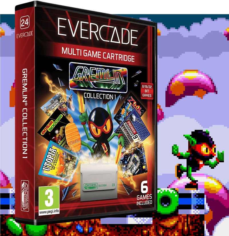 Evercade - Gremlin Collection 1 - Zestaw Gier Retro
