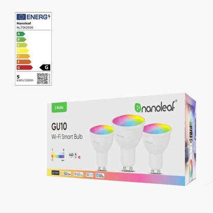 Nanoleaf - Matter Smart GU10 Bulb - Inteligentne Żarówki LED