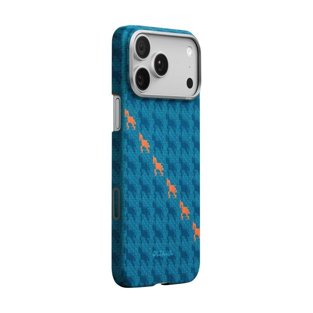 Pitaka - Happiness Rides Edge Case for iPhone 17 Pro / Pro Max - Ultracienkie Etui do iPhona