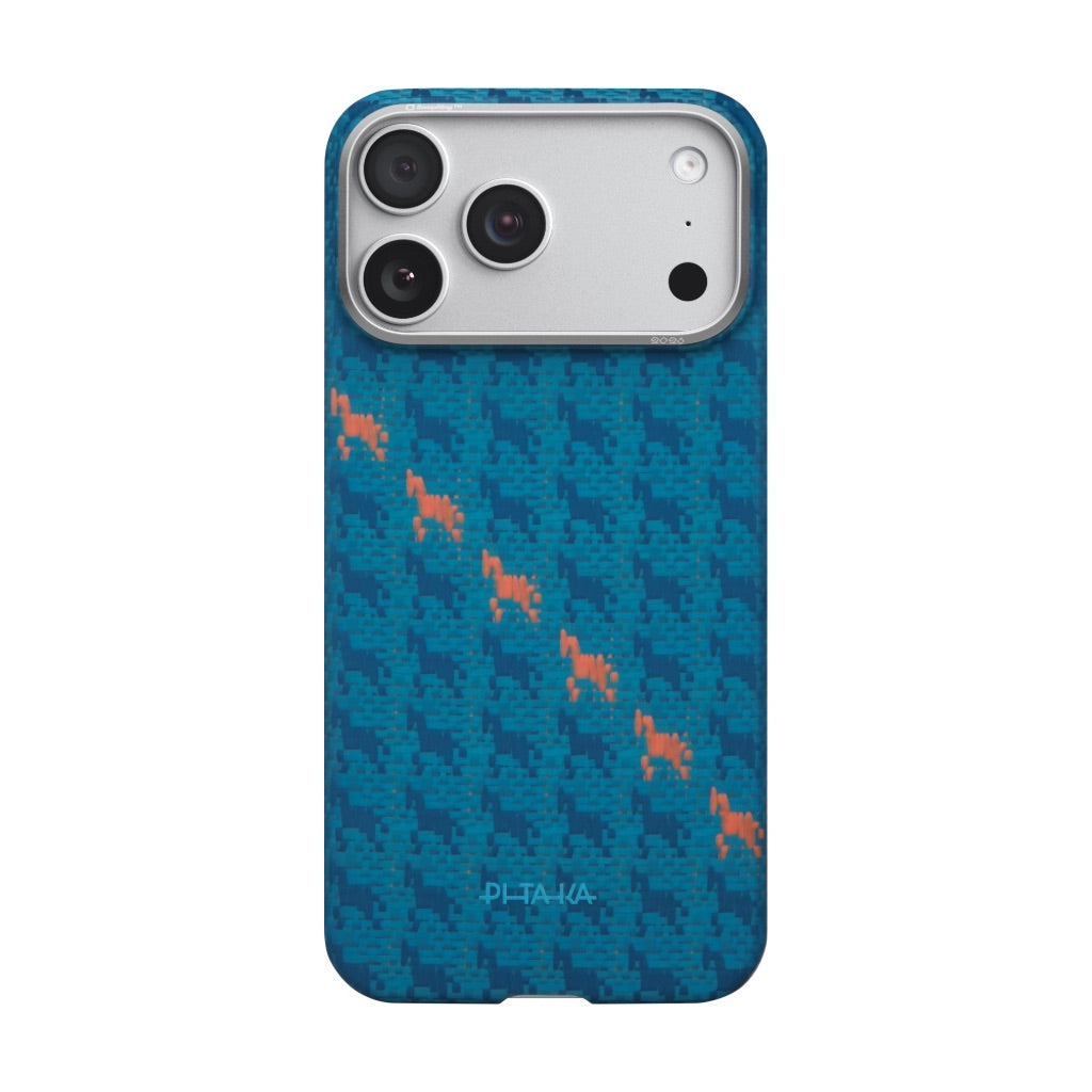 Pitaka - Happiness Rides Edge Case for iPhone 17 Pro / Pro Max - Ultracienkie Etui do iPhona