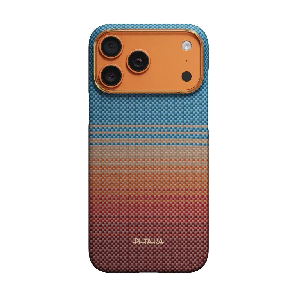 PITAKA - Edge Case Sunset 2.0 California Dream-01 - Ultracienkie Etui do iPhone 18 Pro / 18 Pro Max / iPhone 17 Pro / iPhone 17 Pro Max