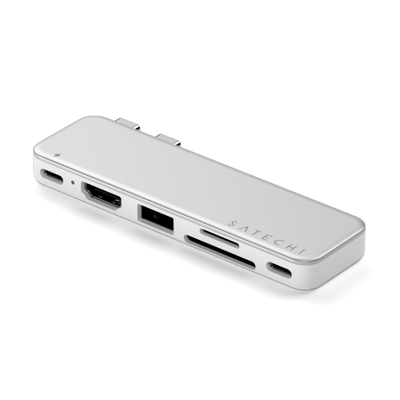 Satechi - 5-in-1 USB-C Snap Hub - Adapter do Urządzeń Mobilnych