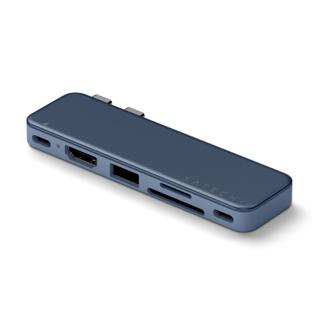 Satechi - 5-in-1 USB-C Snap Hub - Adapter do Urządzeń Mobilnych