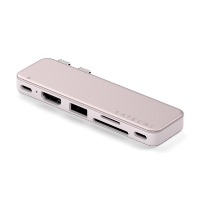 Satechi - 5-in-1 USB-C Snap Hub - Adapter do Urządzeń Mobilnych