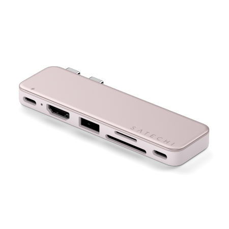 Satechi - 5-in-1 USB-C Snap Hub - Adapter do Urządzeń Mobilnych