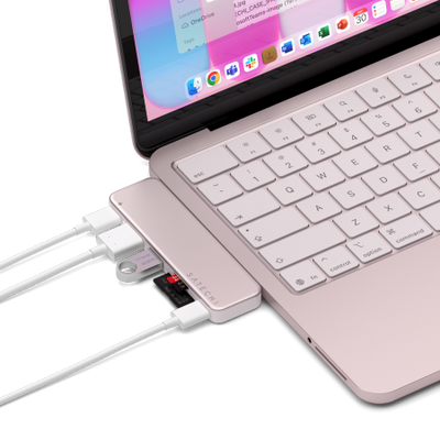 Satechi - 5-in-1 USB-C Snap Hub - Adapter do Urządzeń Mobilnych