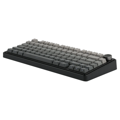 AULA - F75 Wireless Mechanical Keyboard - Bezprzewodowa Klawiatura Mechaniczna - Gradient Grey Side-Engraved