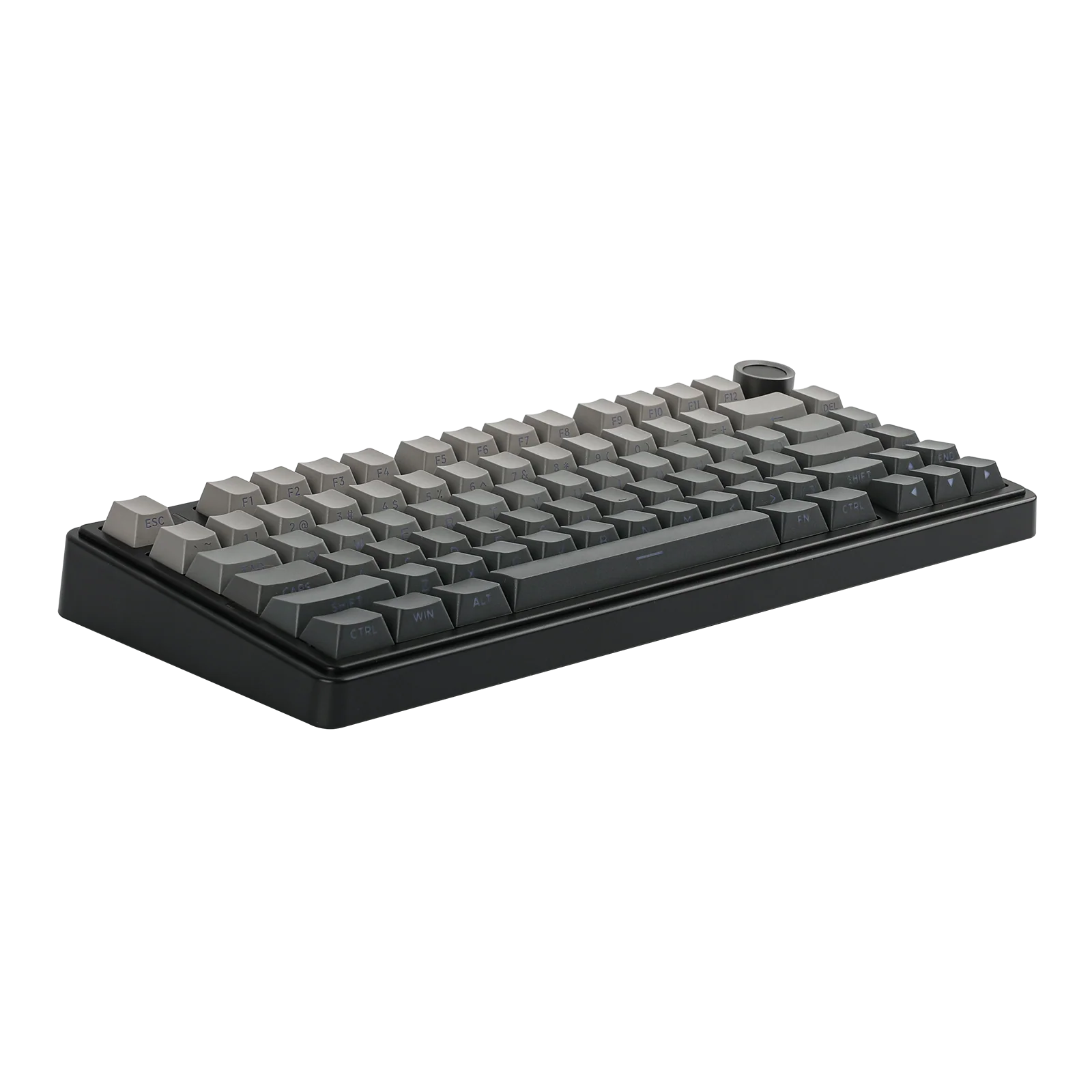 AULA - F75 Wireless Mechanical Keyboard - Bezprzewodowa Klawiatura Mechaniczna - Gradient Grey Side-Engraved