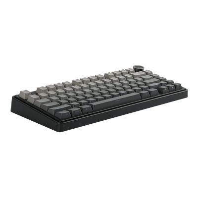 AULA - F75 Wireless Mechanical Keyboard - Bezprzewodowa Klawiatura Mechaniczna - Gradient Grey Side-Engraved