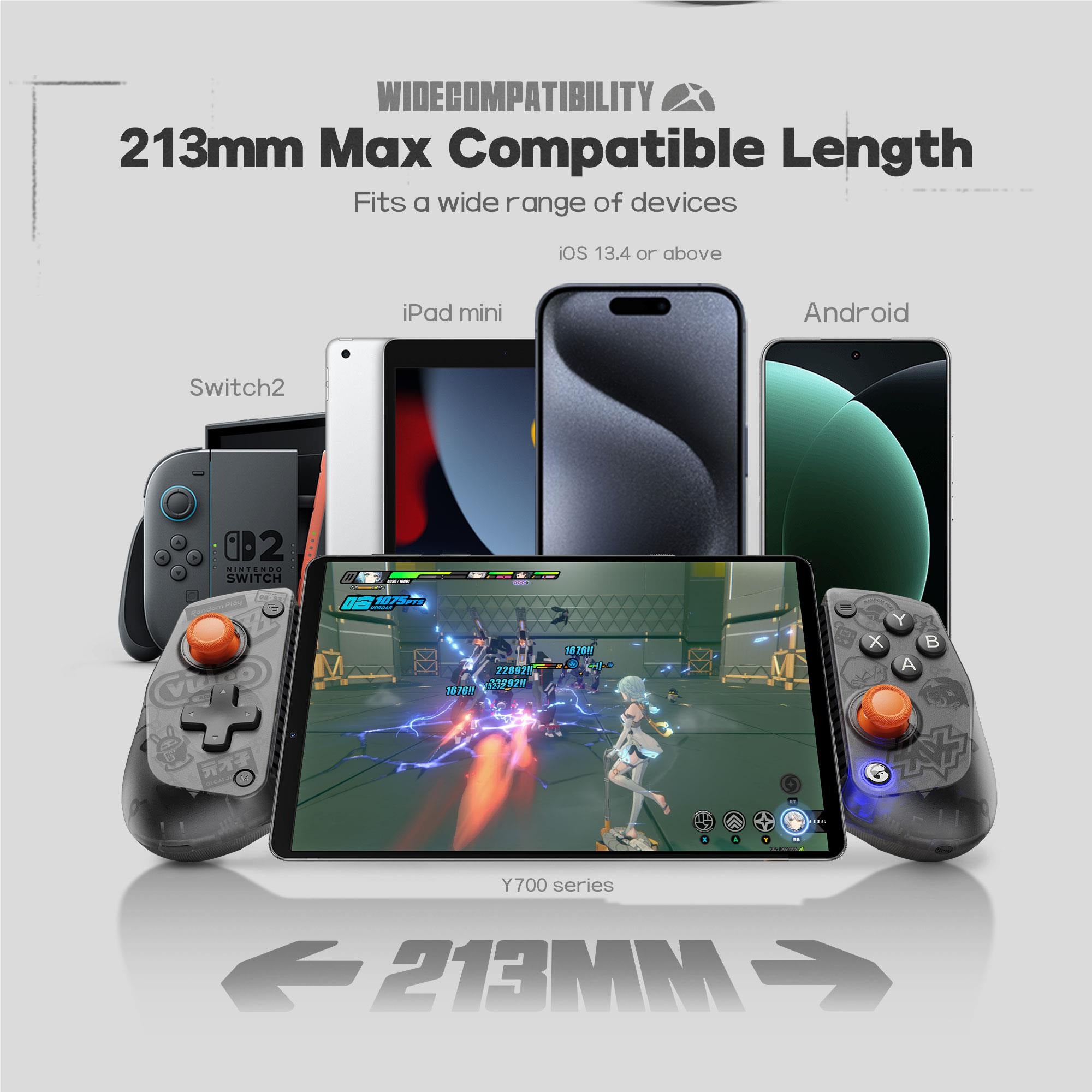 GameSir - X5s Zenless Zone Zero Edition Wireless Mobile Controller - Bezprzewodowy Kontroler do Gier Mobilnych