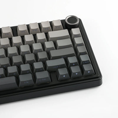 AULA - F75 Wireless Mechanical Keyboard - Bezprzewodowa Klawiatura Mechaniczna - Gradient Grey Side-Engraved