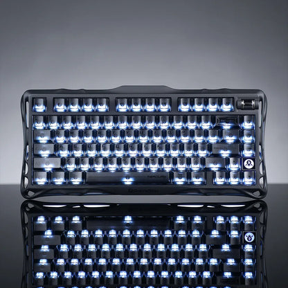 GravaStar - Mercury K1 Stealth Black Wireless Mechanical Keyboard - Bezprzewodowa Klawiatura Mechaniczna