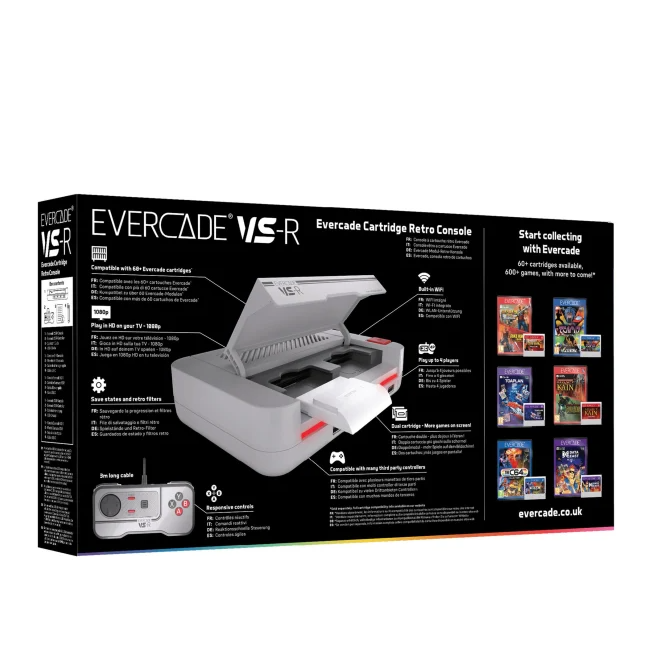 Evercade - Evercade VS-R Retro Console - Retro Konsola z Kontrolerem