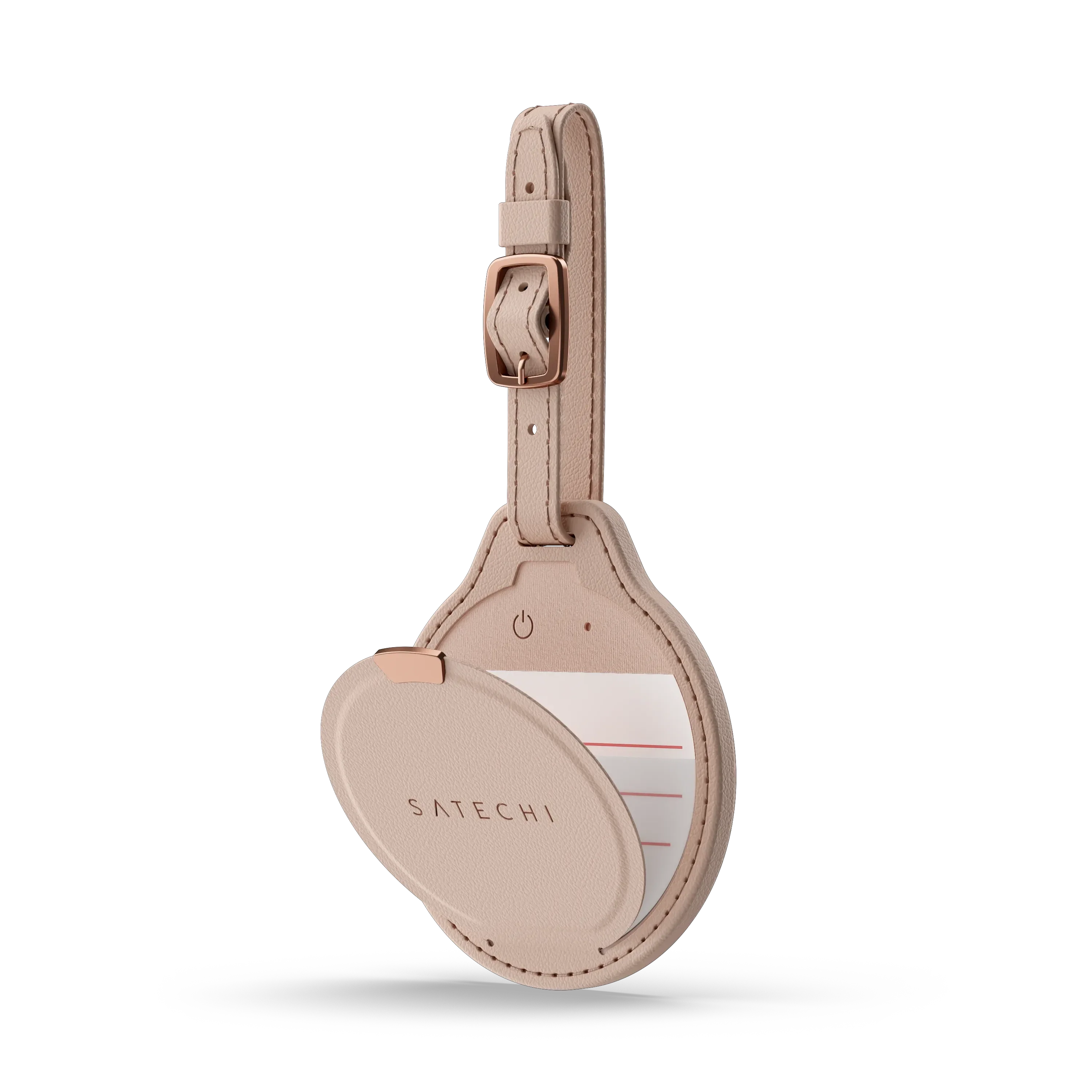 Satechi - Vegan-Leather FindAll™ Luggage Tag Etykieta Bagażowa Apple FindMy