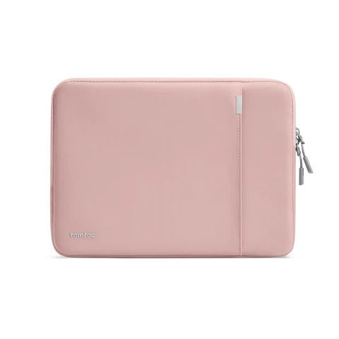 Różowa etui na laptopa z zamkiem, idealne do home office i biurka