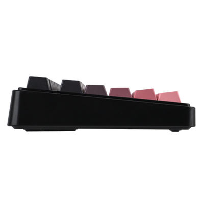 AULA - F75 Wireless Mechanical Keyboard - Bezprzewodowa Klawiatura Mechaniczna - Gradient Pink (Black) Side-Engraved