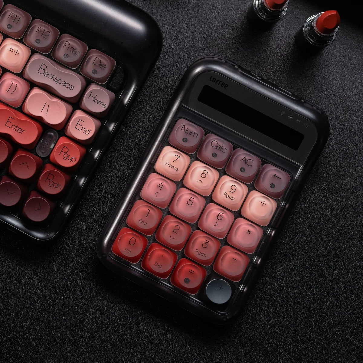 Lofree - Lipstick Wireless Numpad - Bezprzewodowa Klawiatura Numeryczna w Motywie Szminki