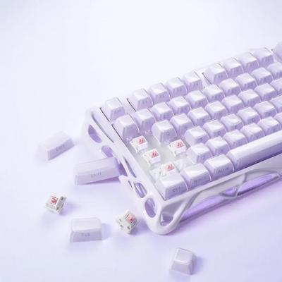 GravaStar - Mercury K1 Special Edition Lavender Purple Wireless Mechanical Keyboard - Bezprzewodowa Klawiatura Mechaniczna