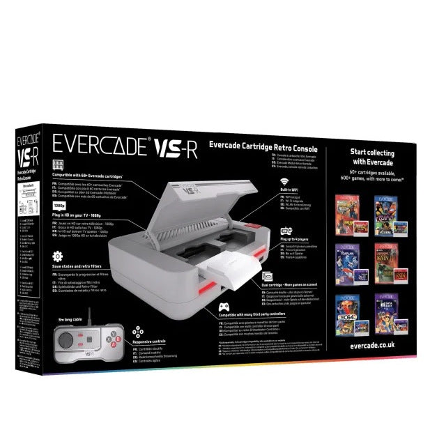 Evercade - VS-R Retro Console + Activision Collection 1 - Retro Konsola z Kontrolerem