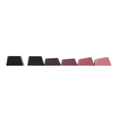 AULA - F75 Wireless Mechanical Keyboard - Bezprzewodowa Klawiatura Mechaniczna - Gradient Pink (Black) Side-Engraved