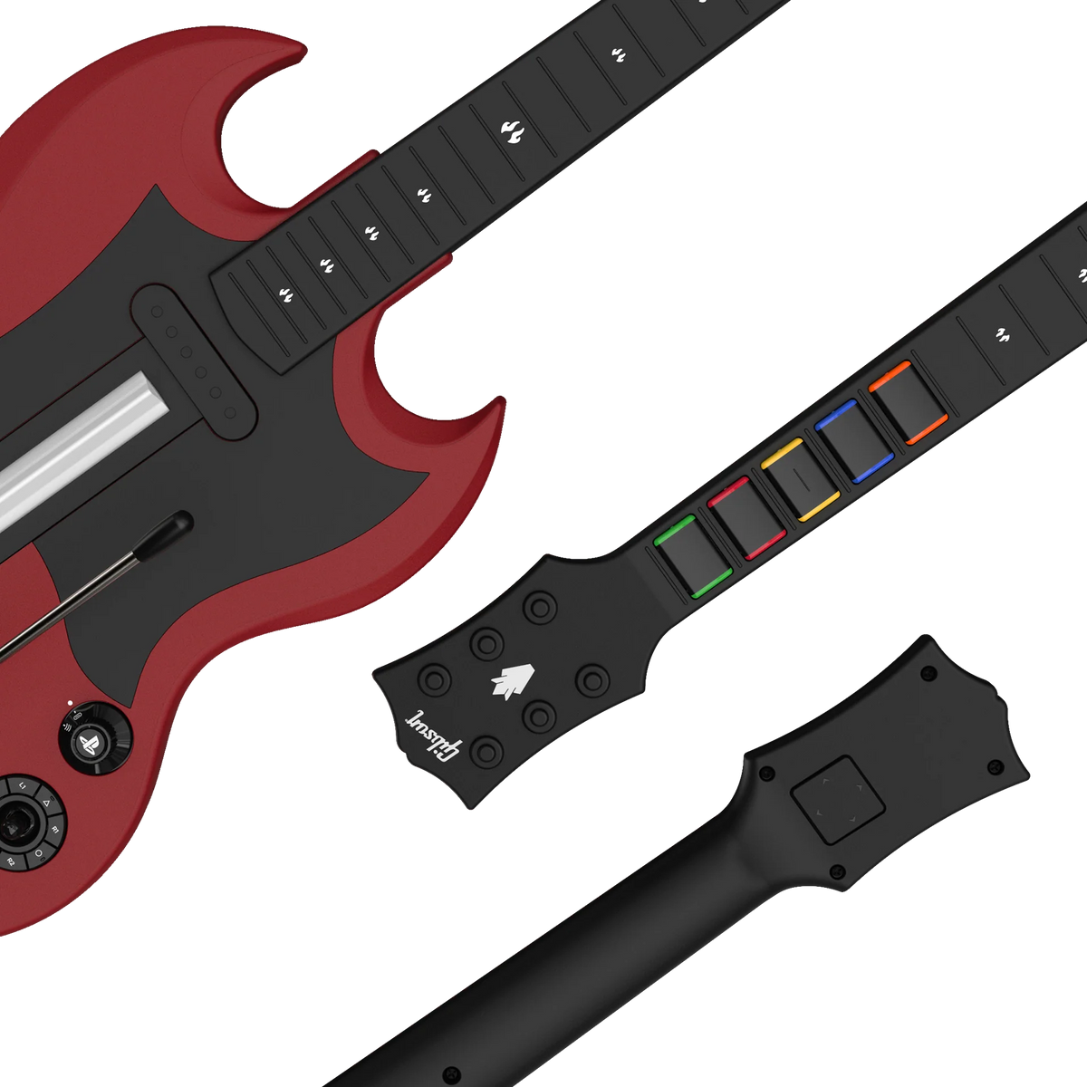 CRKD - Gibson SG Cherry 20th Anniversary Edition Guitar Controller - Bezprzewodowy Kontroler do PlayStation® i PC