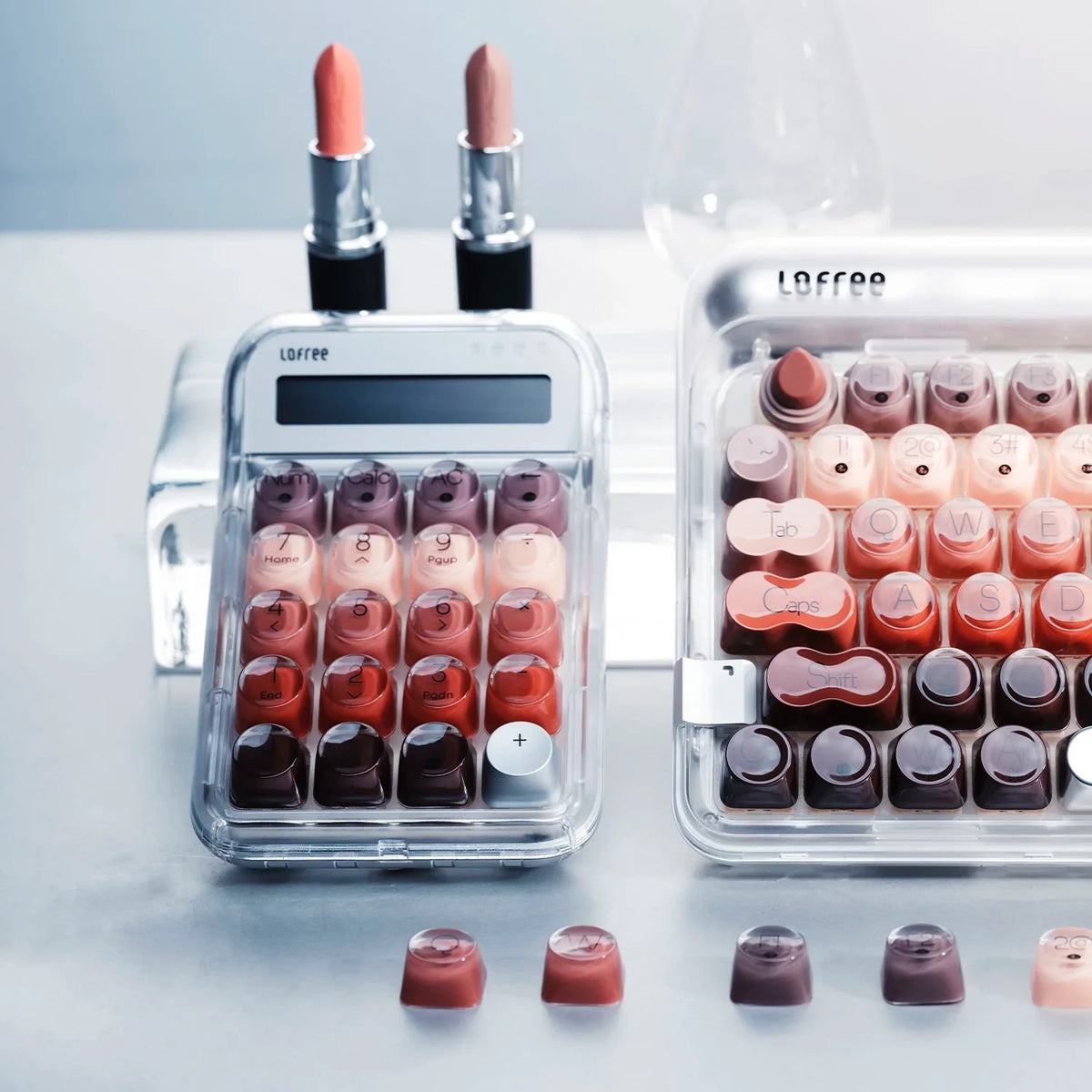Lofree - Lipstick Wireless Numpad - Bezprzewodowa Klawiatura Numeryczna w Motywie Szminki