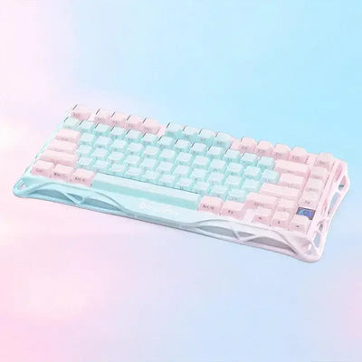GravaStar - Mercury K1 Lite Special Edition Aurora Mist Wireless Mechanical Keyboard - Bezprzewodowa Klawiatura Mechaniczna
