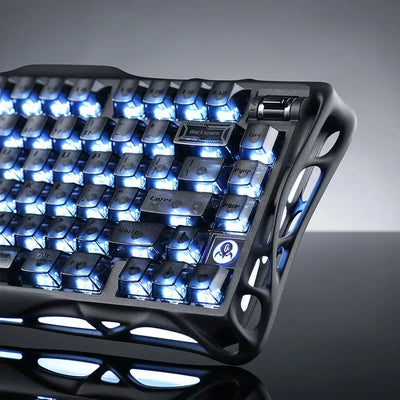 GravaStar - Mercury K1 Stealth Black Wireless Mechanical Keyboard - Bezprzewodowa Klawiatura Mechaniczna
