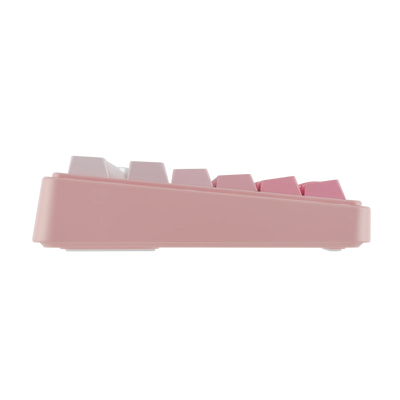 AULA - F75 Wireless Mechanical Keyboard - Bezprzewodowa Klawiatura Mechaniczna - Gradient Pink Side-Engraved
