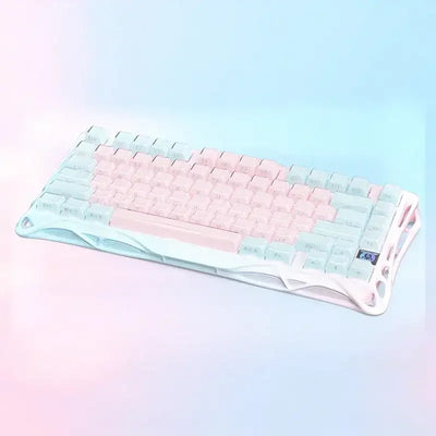 GravaStar - Mercury K1 Lite Special Edition Lumen Rose Wireless Mechanical Keyboard - Bezprzewodowa Klawiatura Mechaniczna