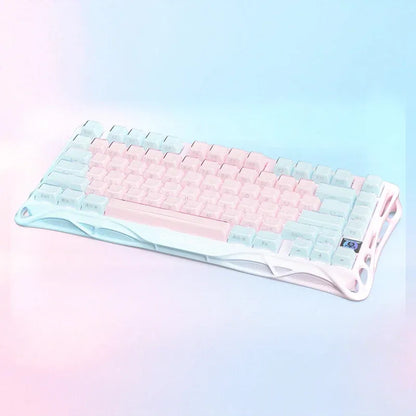 GravaStar - Mercury K1 Lite Special Edition Lumen Rose Wireless Mechanical Keyboard - Bezprzewodowa Klawiatura Mechaniczna