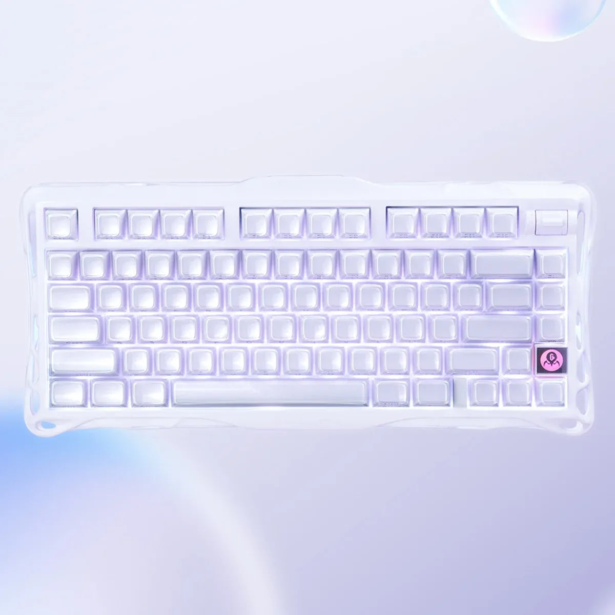 GravaStar - Mercury K1 Special Edition Lavender Purple Wireless Mechanical Keyboard - Bezprzewodowa Klawiatura Mechaniczna