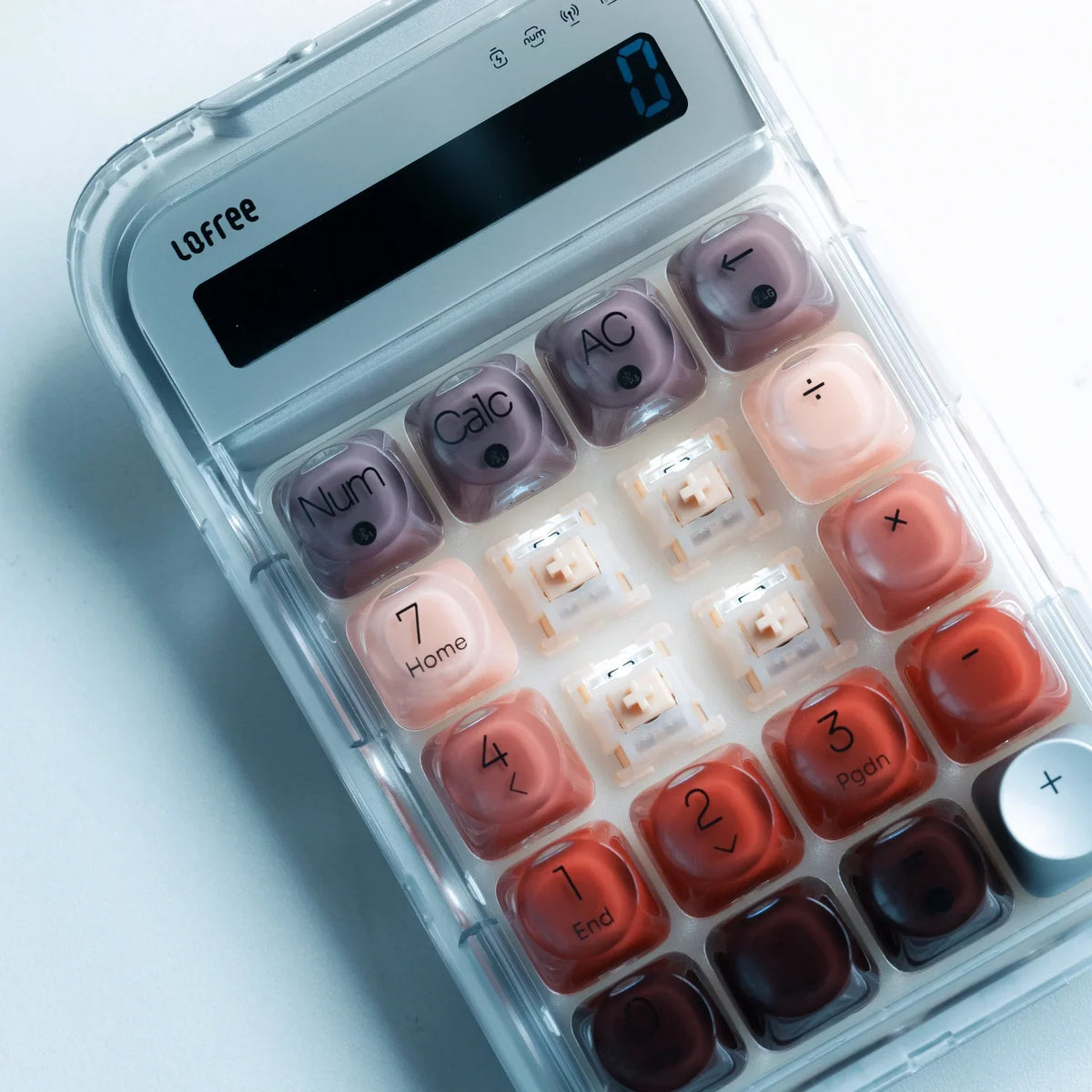 Lofree - Lipstick Wireless Numpad - Bezprzewodowa Klawiatura Numeryczna w Motywie Szminki