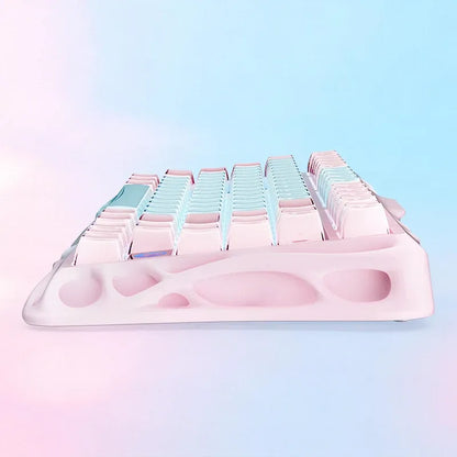 GravaStar - Mercury K1 Lite Special Edition Aurora Mist Wireless Mechanical Keyboard - Bezprzewodowa Klawiatura Mechaniczna