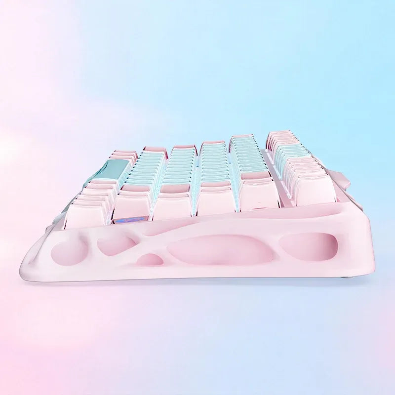 GravaStar - Mercury K1 Lite Special Edition Aurora Mist Wireless Mechanical Keyboard - Bezprzewodowa Klawiatura Mechaniczna