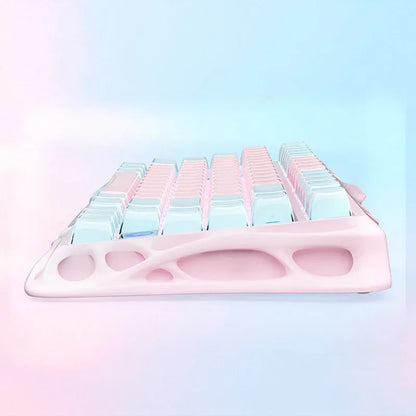 GravaStar - Mercury K1 Lite Special Edition Lumen Rose Wireless Mechanical Keyboard - Bezprzewodowa Klawiatura Mechaniczna