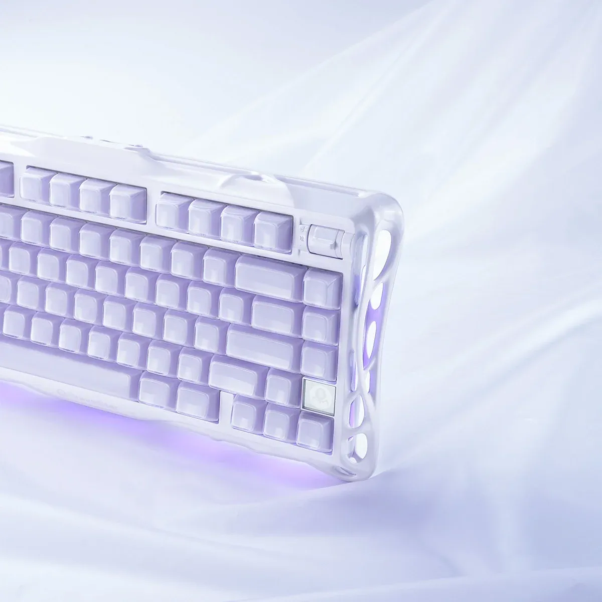 GravaStar - Mercury K1 Special Edition Lavender Purple Wireless Mechanical Keyboard - Bezprzewodowa Klawiatura Mechaniczna