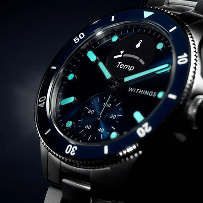 Withings - ScanWatch Nova - Elegancki Smartwatch Monitorujący Zdrowie 42 mm