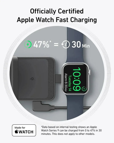 Anker - MagGo Wireless Charging Station (Foldable 3-in-1) - Ładowarka Składana z MagSafe