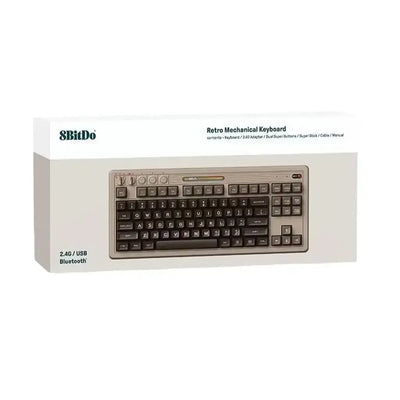 8BitDo - Retro Mechanical Keyboard 87 Keys - Klawiatura Mechaniczna 80% Bezprzewodowa Retro