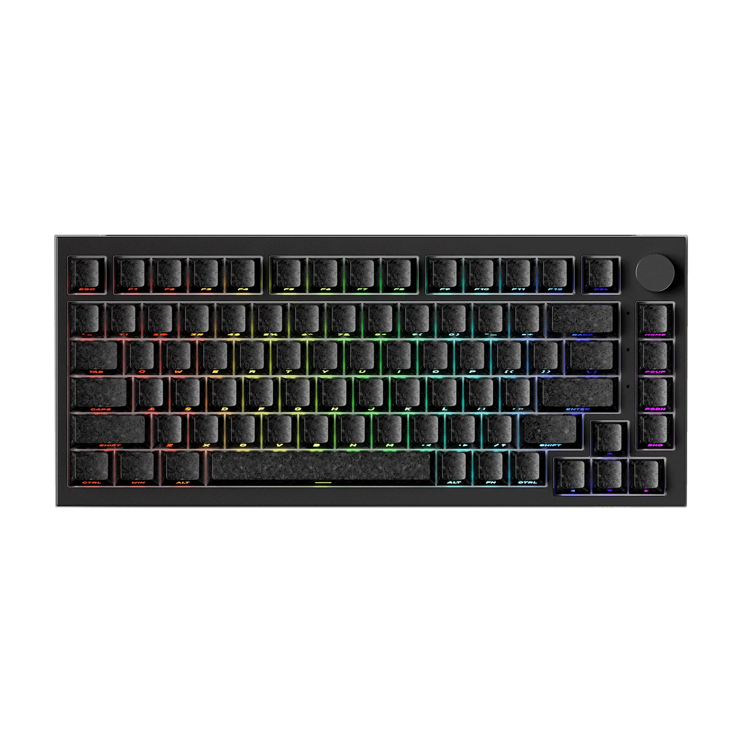 Akko - 5075 V5-HE Glassy Carbon Fiber (TMR) - Klawiatura Magnetyczna