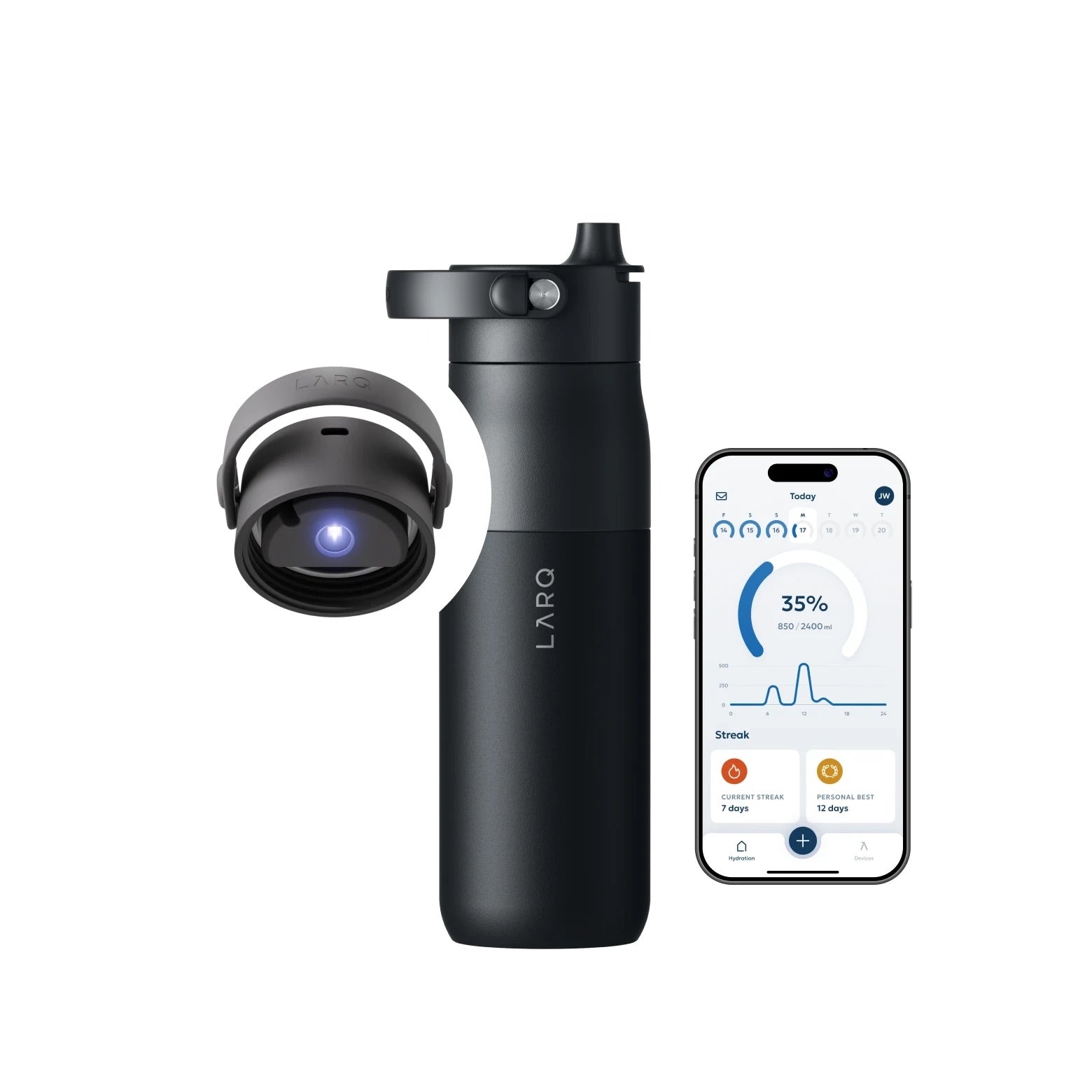 Larq - Bottle PureVis™ 2 - Samoczyszcząca Butelka Filtrująca
