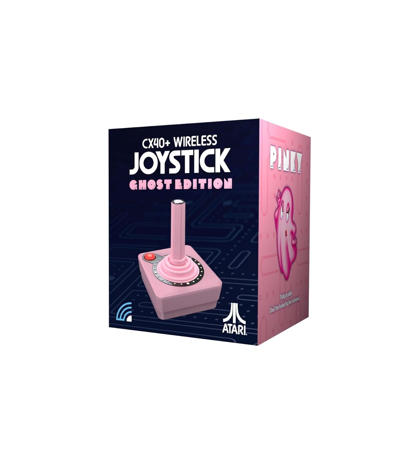 Atari - CX40+ Wireless Joystick: PAC-MAN & Ghost Edition - Bezprzewodowy Joystick